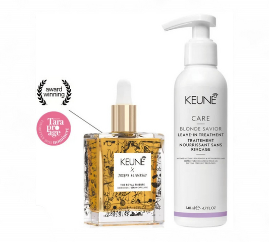 Keune Care - Blonde savior + Royal serum