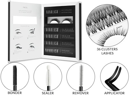 NanoLash - DIY Extensions (Classy - Classic Natural lash look)