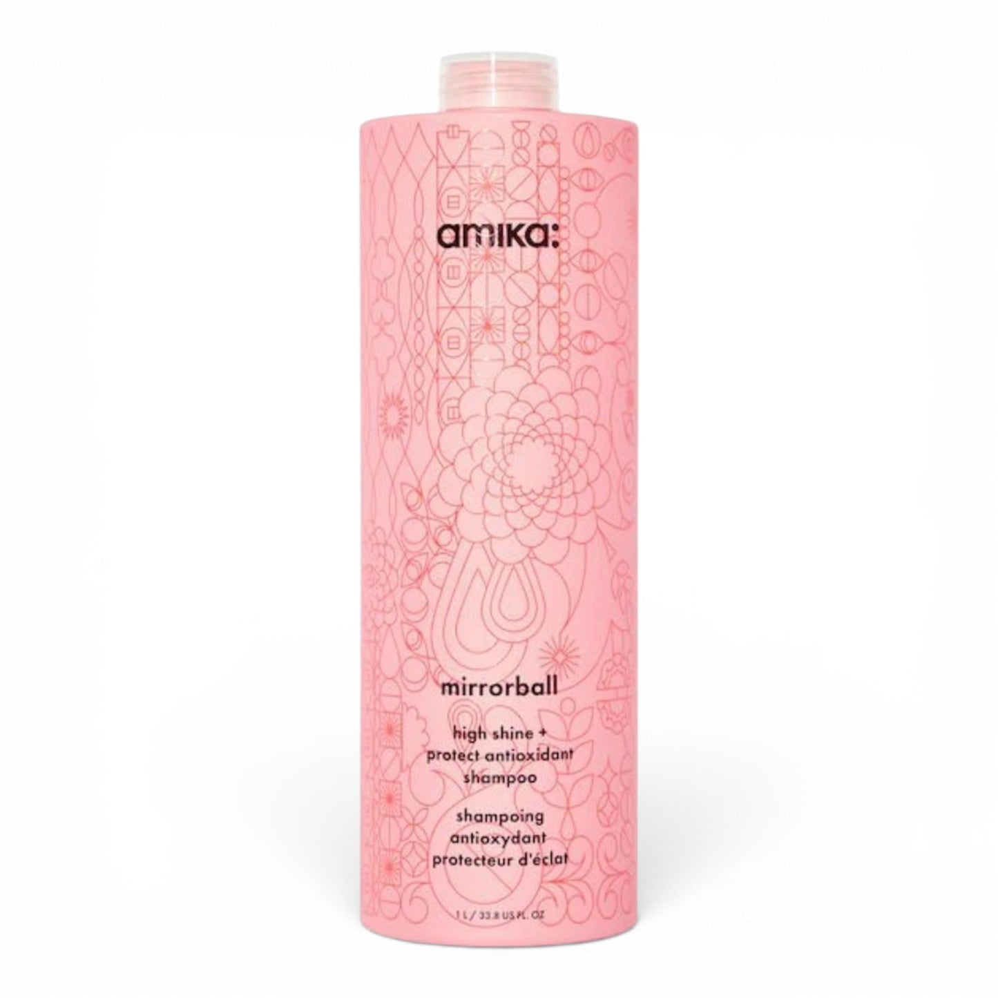 Amika: - Mirrorball hight shine + protect antioxidant shampoo
